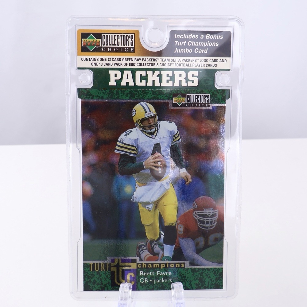 1997 Upper Deck Collector's Choice Green Bay Packers Team Set Sealed Brett Favre